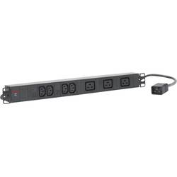 Zásuvková lišta pro datové skříně AEG Power Solutions PDU 16-1, velikost racku (HE) 1 U, 19 "