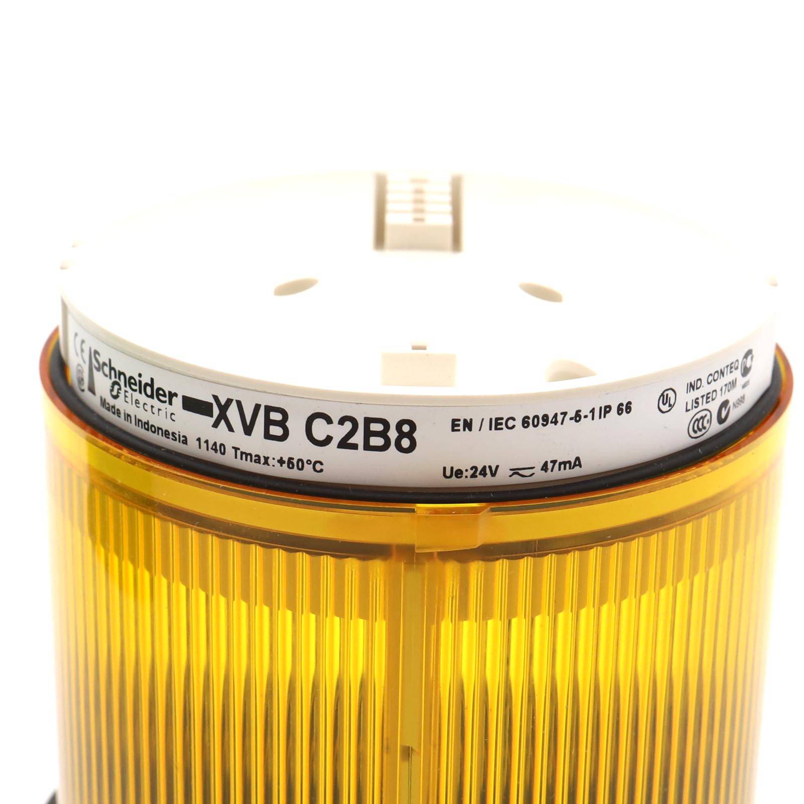 Schneider Electric modul signalizačního sloupku XVBC2B8 XVBC2B8 žlutá 1 ks-1