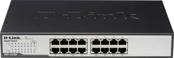 D-Link DGS-1016D/E DGS-1016D síťový switch 16 portů 1 GBit/s