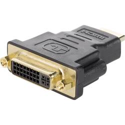 HDMI / DVI adaptér k monitoru Renkforce RF-2959353, pozlátené kontakty, čierna