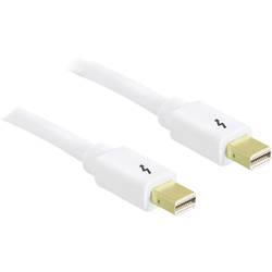 Kabel Thunderbolt Delock, zástrčka/zástrčka, bílý, 3 m