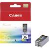 Náplň do tlačiarne Canon CLI-36 1511B001, zelenomodrá, purpurová, žltá