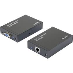 VGA + audio prodloužení přes síťový kabel s funkcí loop, 50 m