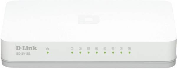 D-Link GO-SW-8G GO-SW-8G síťový switch 8 portů 1 GBit/s