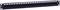 Patch panel se 24 porty RJ45, černý, pro síťová připojení v serverovně nebo datovém centru.