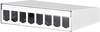 Metz Connect 130861-0802-E 8 portů síťový patch panel nevybavený specifikací 1 U bílá neosazený