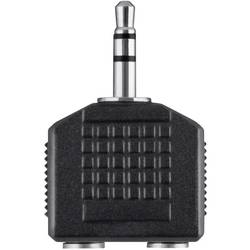Jack audio Y adaptér Belkin F3Y123bfP, čierna