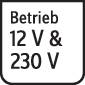 Provoz 12 V & 230 V