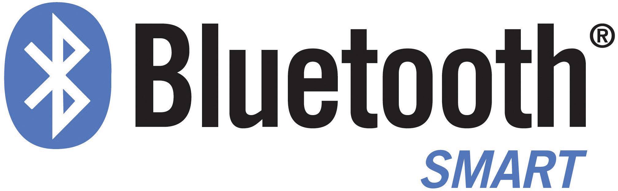 Logo Bluetooth s textem 'Bluetooth SMART'