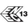 Logo designu 'ENEC 13' na černém pozadí.