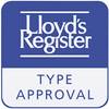 'Logo Lloyd's Register s nápisem Type Approval.'