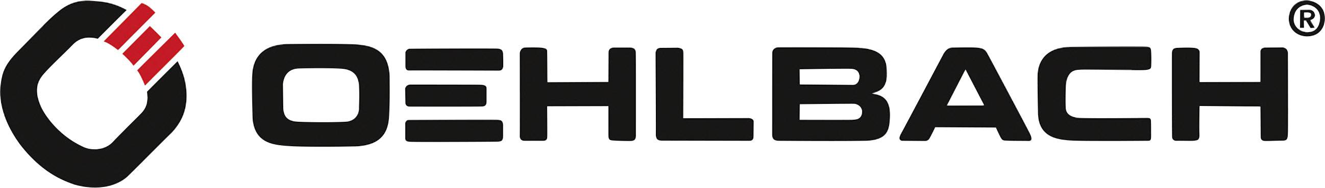 Obrázek ukazuje logo značky Oehlbach s stylizovaným symbolem 'O' a názvem značky v černém písmu.