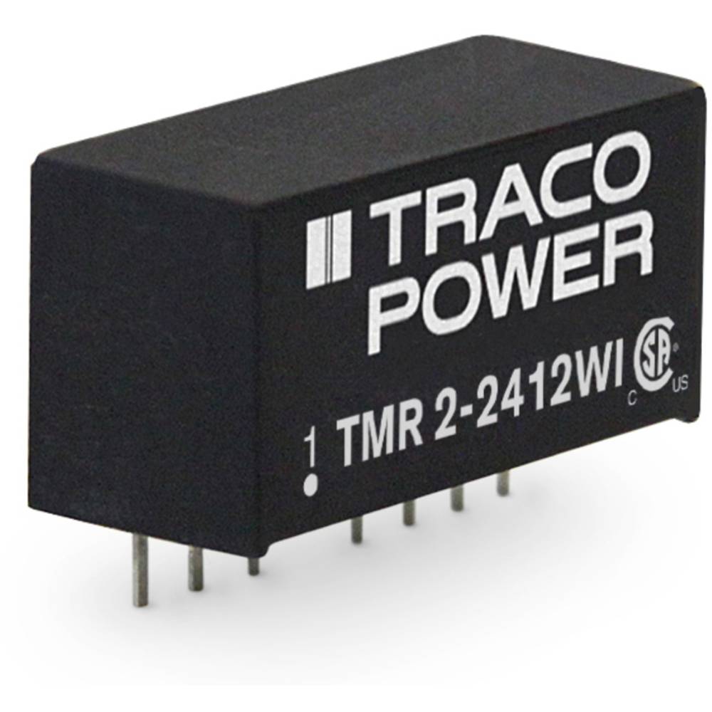 TracoPower TMR 2-2411WI DC/DC měnič napětí do DPS 24 V/DC 5 V/DC 400 mA 2 W Počet výstupů: 1 x Obsah 1 ks