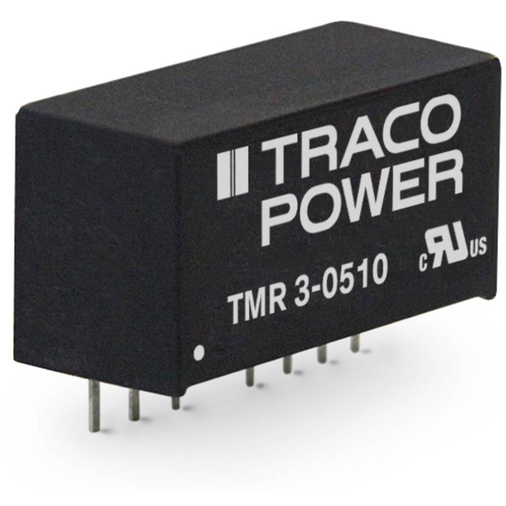 TracoPower TMR 3-0512 DC/DC měnič napětí do DPS 5 V/DC 12 V/DC 250 mA 3 W Počet výstupů: 1 x Obsah 1 ks