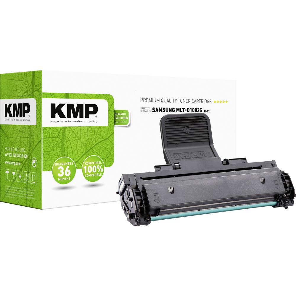 KMP náplň do tiskárny náhradní Samsung MLT-D1082S kompatibilní černá 1500 Seiten SA-T32