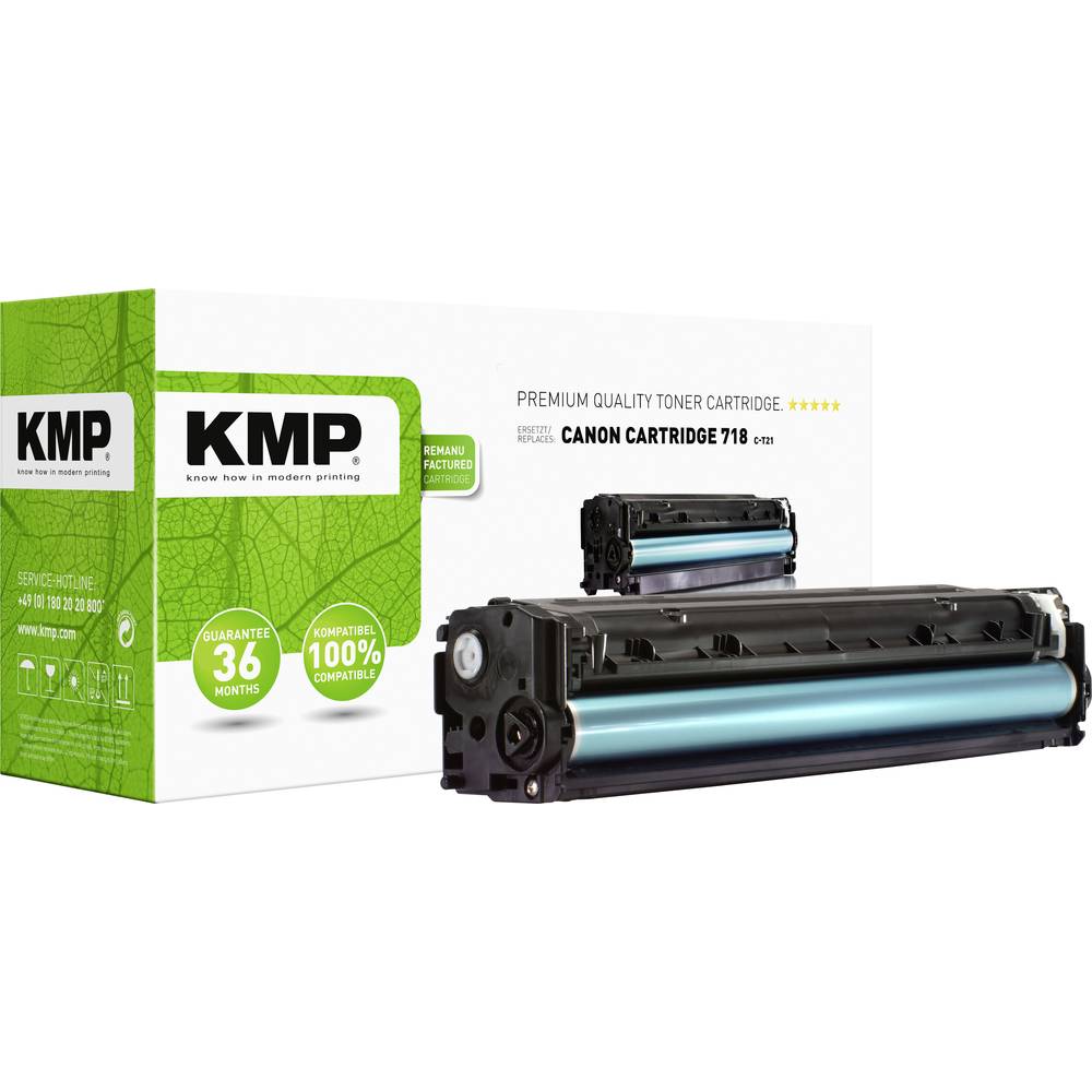 KMP náplň do tiskárny náhradní Canon 718 kompatibilní purppurová 2900 Seiten C-T21