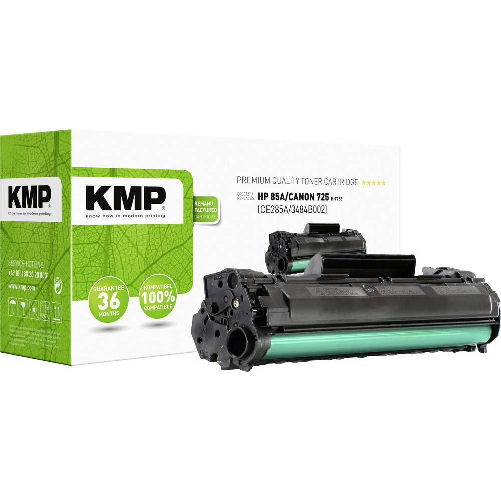 KMP H-T155 kazeta s tonerem náhradní HP 85A, CE285A černá 2400 Seiten kompatibilní toner