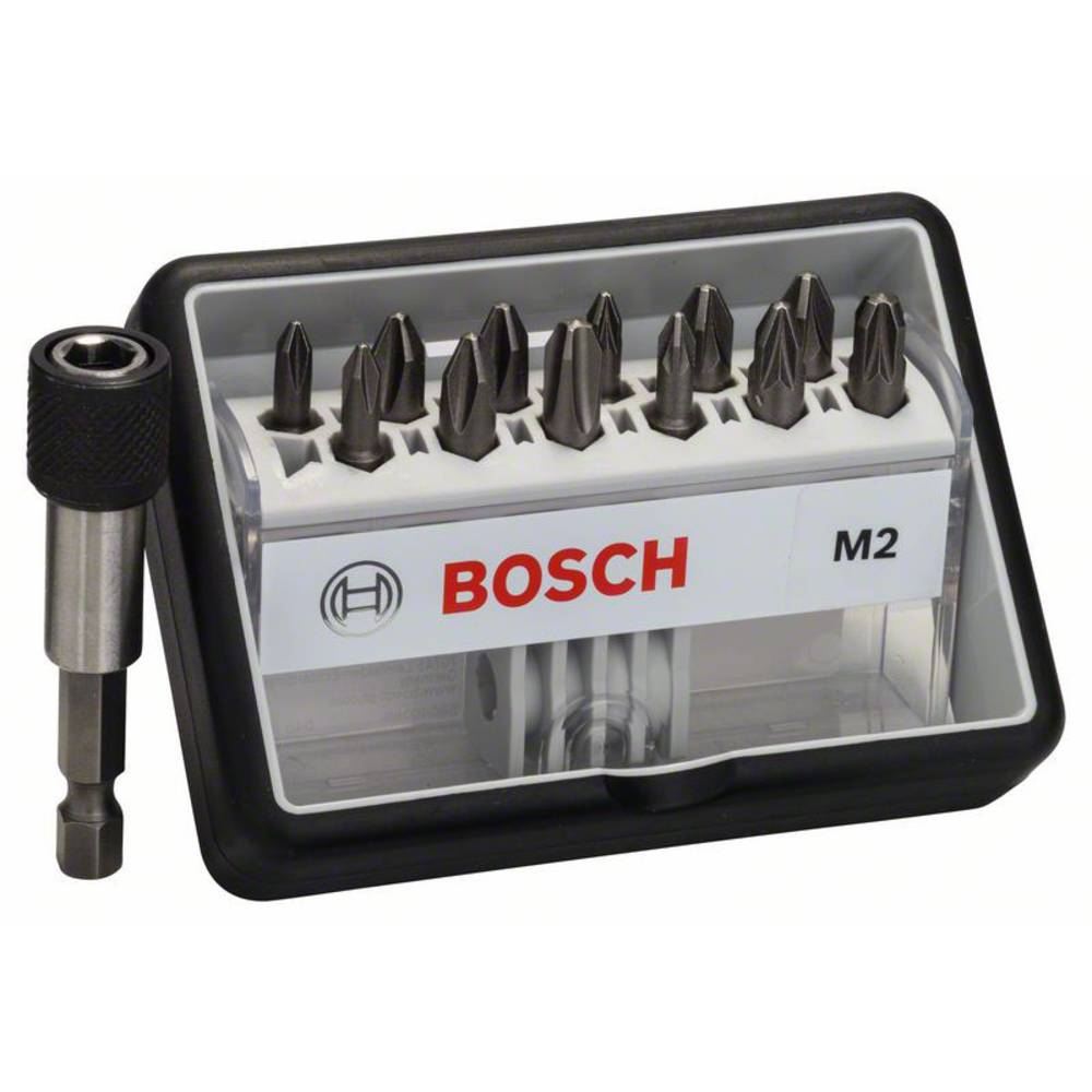 Bosch Accessories Robust Line 2607002564 sada bitů, 13dílná, křížový PH, křížový PZ, 1/4 (6,3 mm)