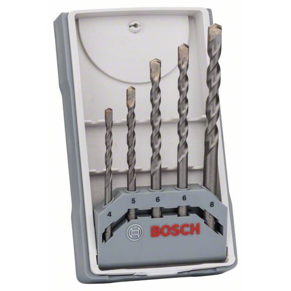 Bosch Accessories CYL-3 2607017080 tvrdý kov sada vrtáku do betonu 5dílná 4 mm, 5 mm, 6 mm, 6 mm, 8 mm válcová stopka 1