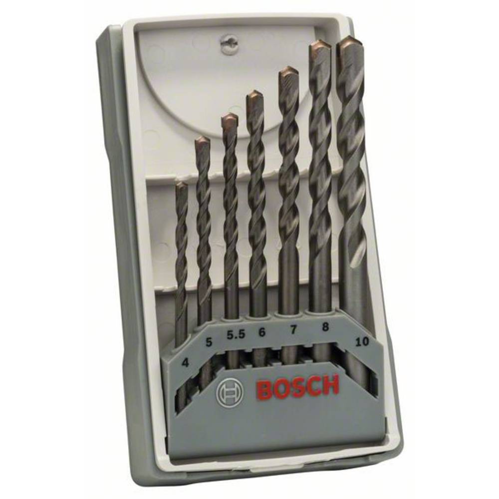 Bosch Accessories CYL-3 2607017083 tvrdý kov sada vrtáku do betonu 7dílná 4 mm, 5 mm, 5.5 mm, 6 mm, 7 mm, 8 mm, 10 mm vá