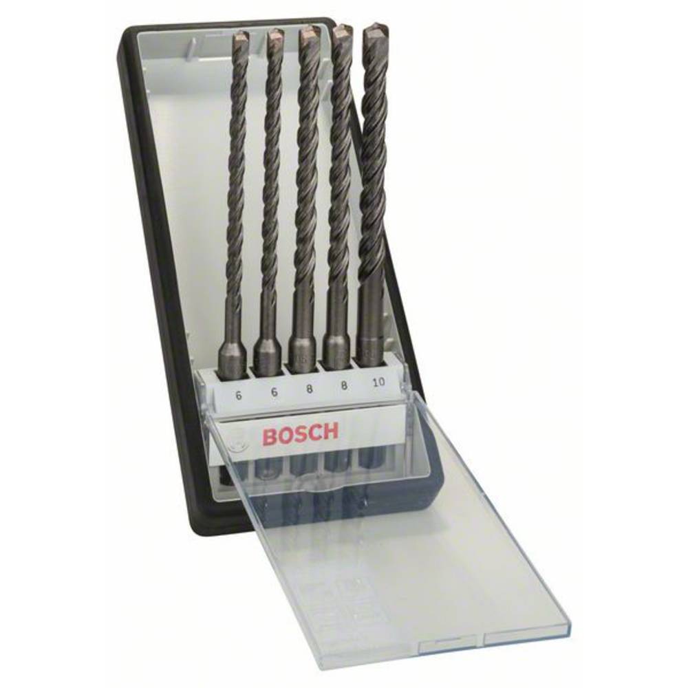 Bosch Accessories 2607019928 tvrdý kov sada příklepových vrtáků 5dílná 6 mm, 6 mm, 8 mm, 8 mm, 10 mm SDS plus 1 sada