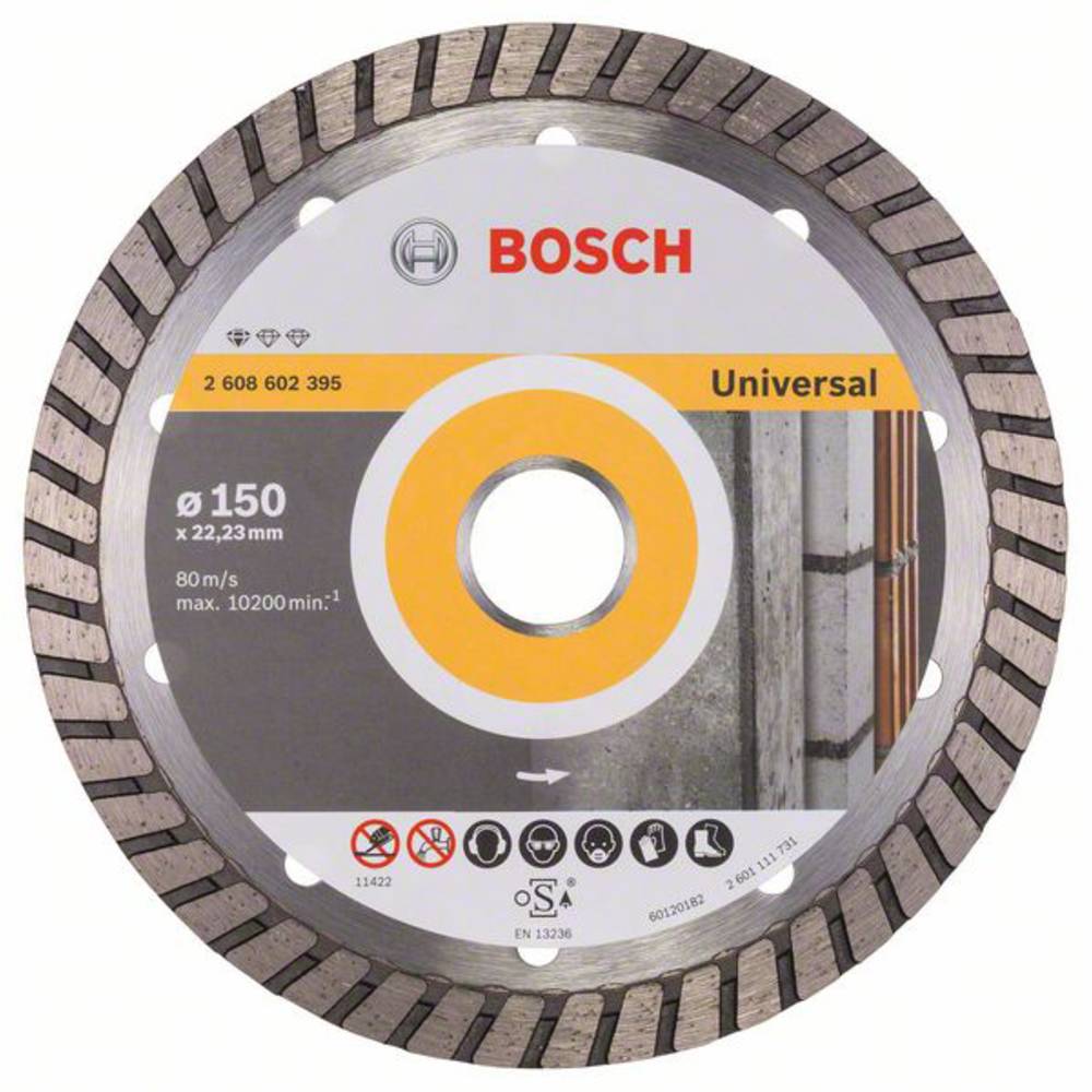 Bosch Accessories 2608602395 Bosch diamantový řezný kotouč Průměr 150 mm 1 ks