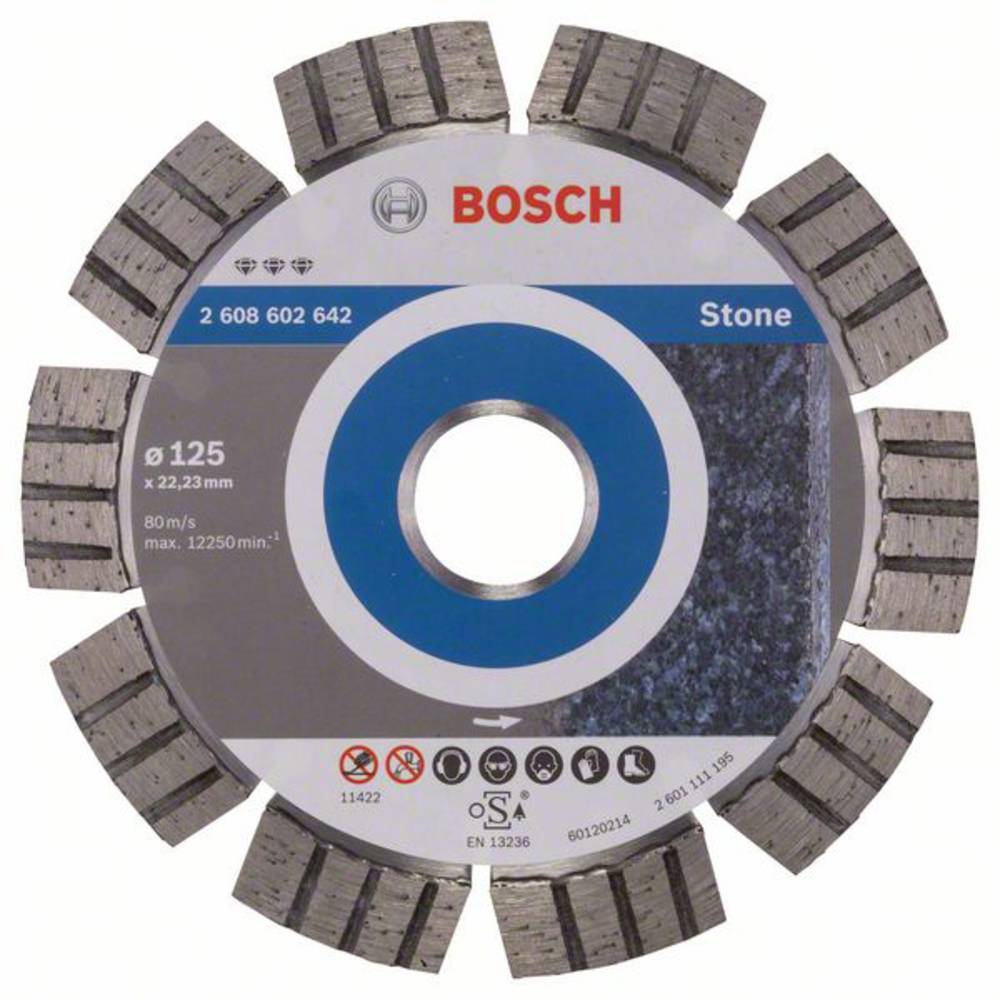 Bosch Accessories 2608602642 Bosch Power Tools diamantový řezný kotouč Průměr 125 mm 1 ks