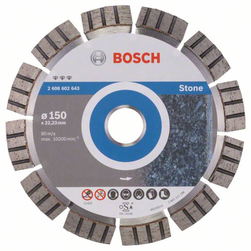 Bosch Accessories 2608602643 Bosch Power Tools diamantový řezný kotouč Průměr 150 mm 1 ks