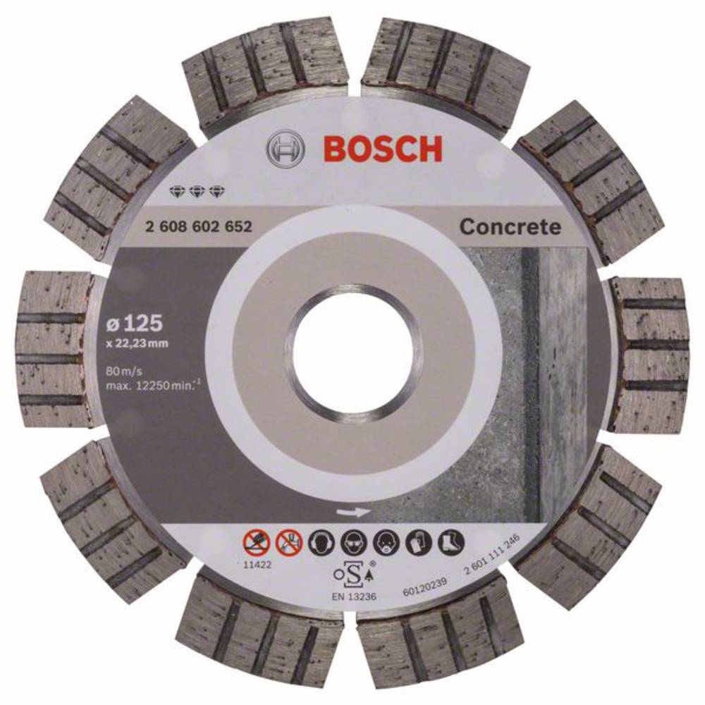 Bosch Accessories 2608602652 Bosch Power Tools diamantový řezný kotouč Průměr 125 mm 1 ks