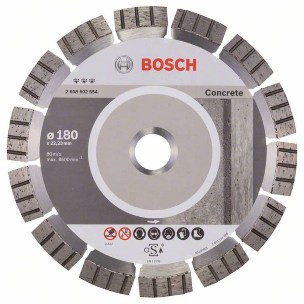Bosch Accessories 2608602654 Bosch Power Tools diamantový řezný kotouč Průměr 180 mm 1 ks