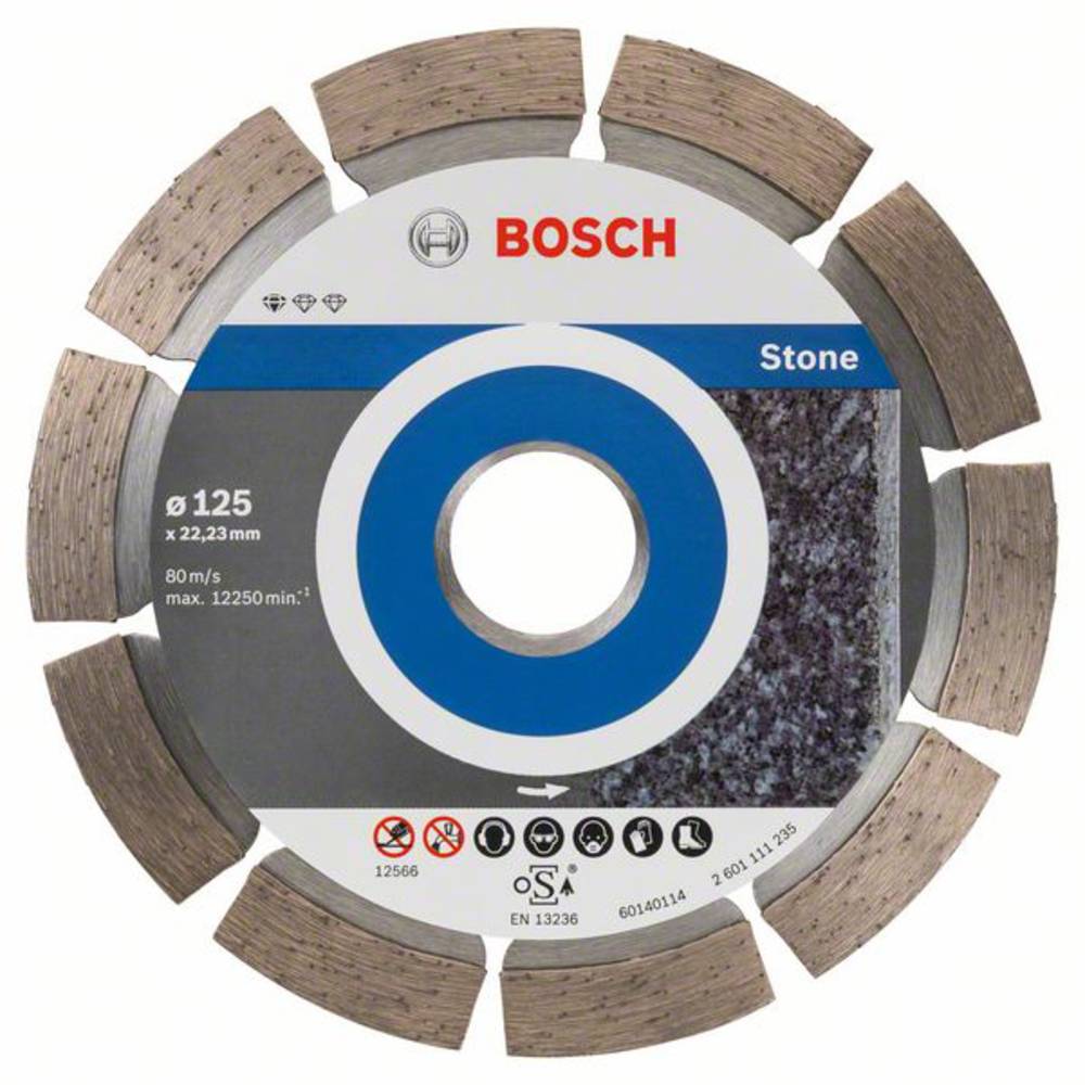 Bosch Accessories 2608603236 diamantový řezný kotouč Průměr 125 mm 10 ks