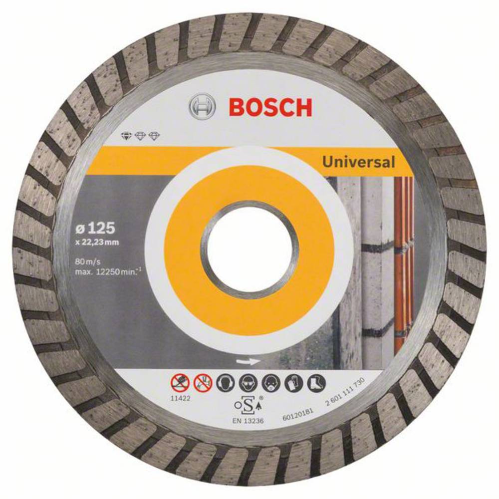 Bosch Accessories 2608603250 diamantový řezný kotouč Průměr 125 mm 10 ks