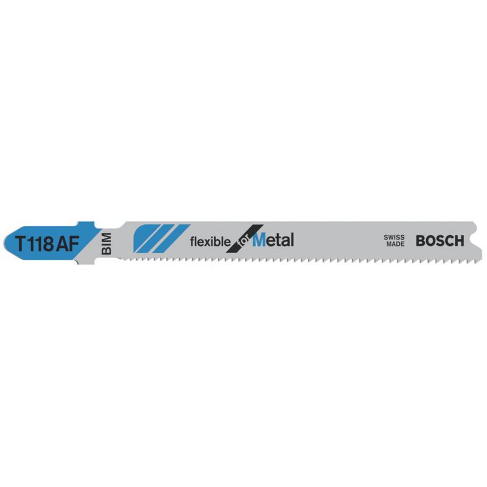 Bosch Accessories 2608634774 Pilový plátek do kmitací pily T 118 AF - Flexible for Metal 100 ks