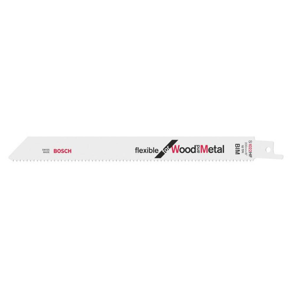 Bosch Accessories 2608656636 Pilový plátek do pily ocasky S 1022 HF - Flexible for Wood and Metal Délka řezacího listu 2