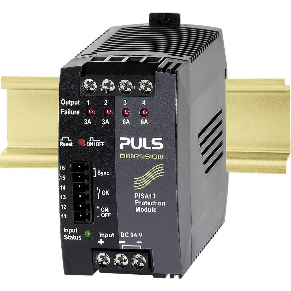 PULS DIMENSION PISA11.203206 bezpečnostní modul, 24 V/DC, 6 A, výstupy 4 x