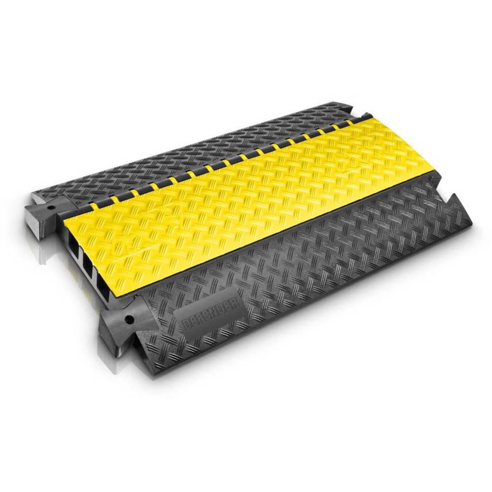 DEFENDER by Adam Hall kabelový můstek 85002 termoplastický polyuretan (TPU) černá, žlutá Kanálů: 3 1005 mm Množství: 1 k