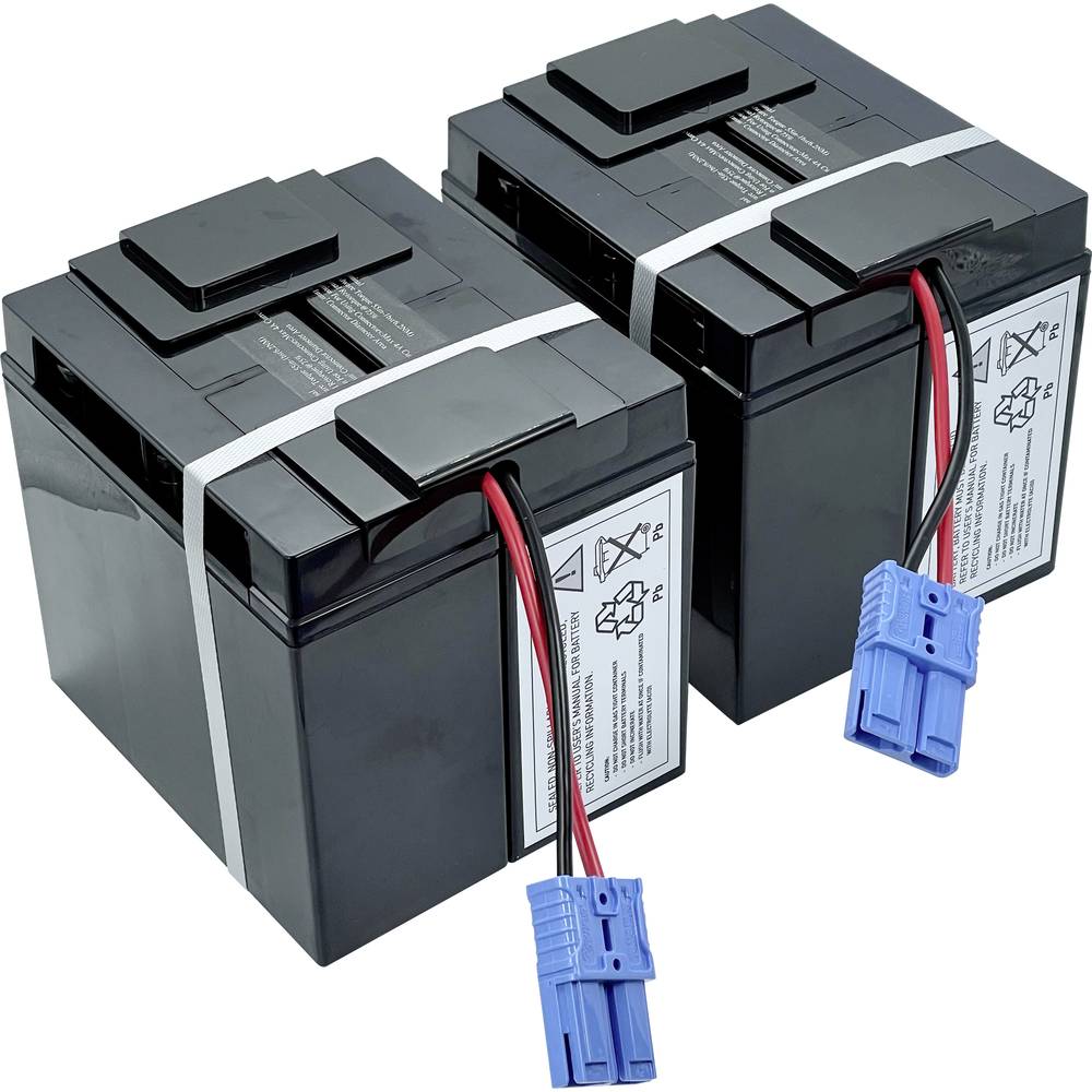 RBC55 náhradní akumulátor pro záložní zdroje (UPS) Náhrada za originální akumulátor RBC55 Vhodný pro značky (tiskárny) A