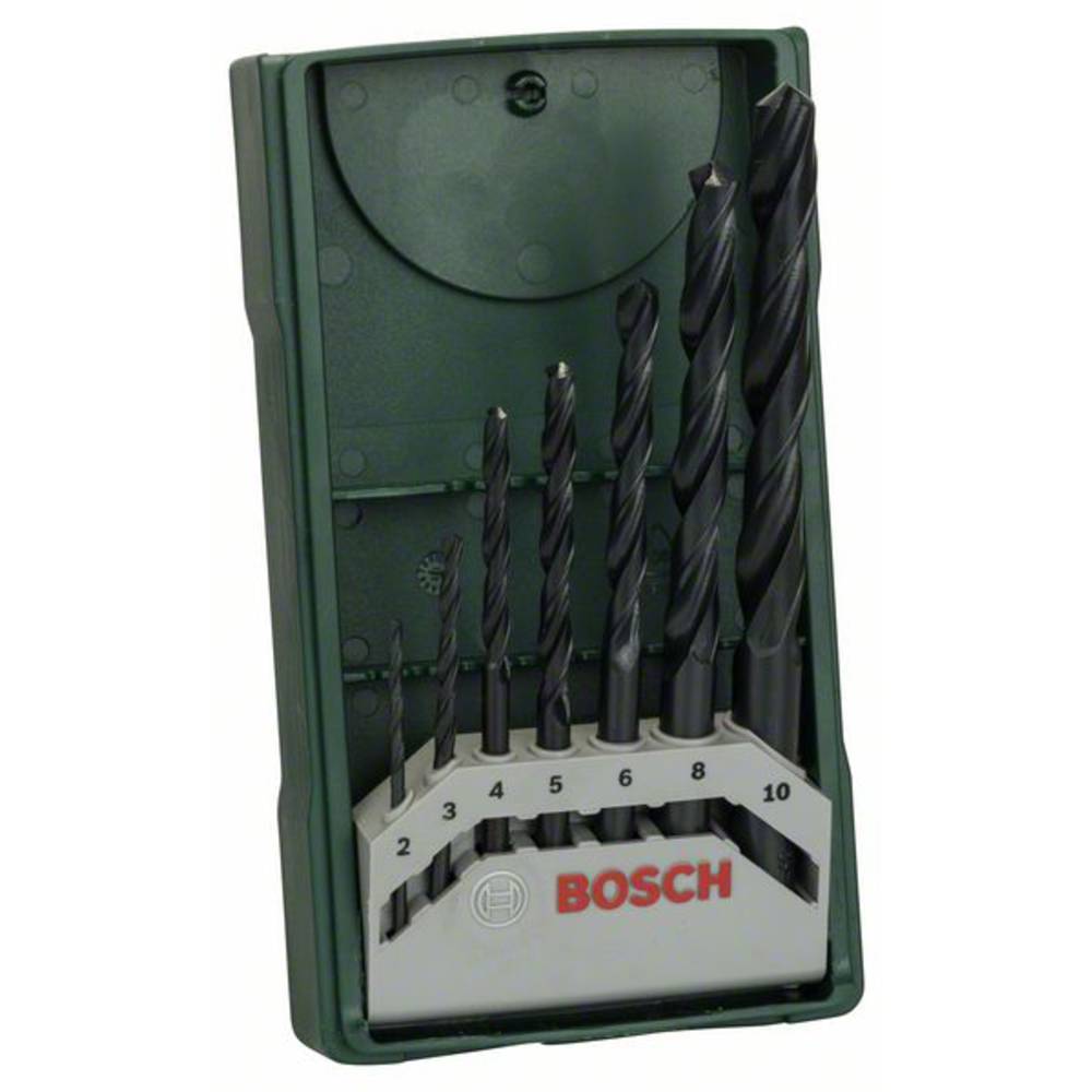 Bosch Accessories 2607019673 HSS sada spirálových vrtáku do kovu 7dílná 2 mm, 3 mm, 4 mm, 5 mm, 6 mm, 8 mm, 10 mm válcov