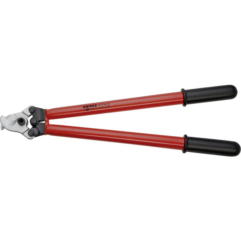 Knipex KNIPEX 95 27 600 VDE kabelové nůžky Vhodné pro (odizolační technika) hliníkový a měděný kabel, jedno- a vícežilov