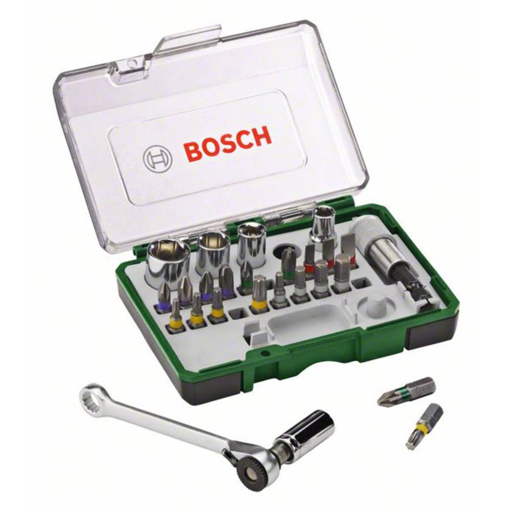 Bosch Accessories Promoline sada nástrčných klíčů metrický 1/4 (6,3 mm) 27dílná 2607017160
