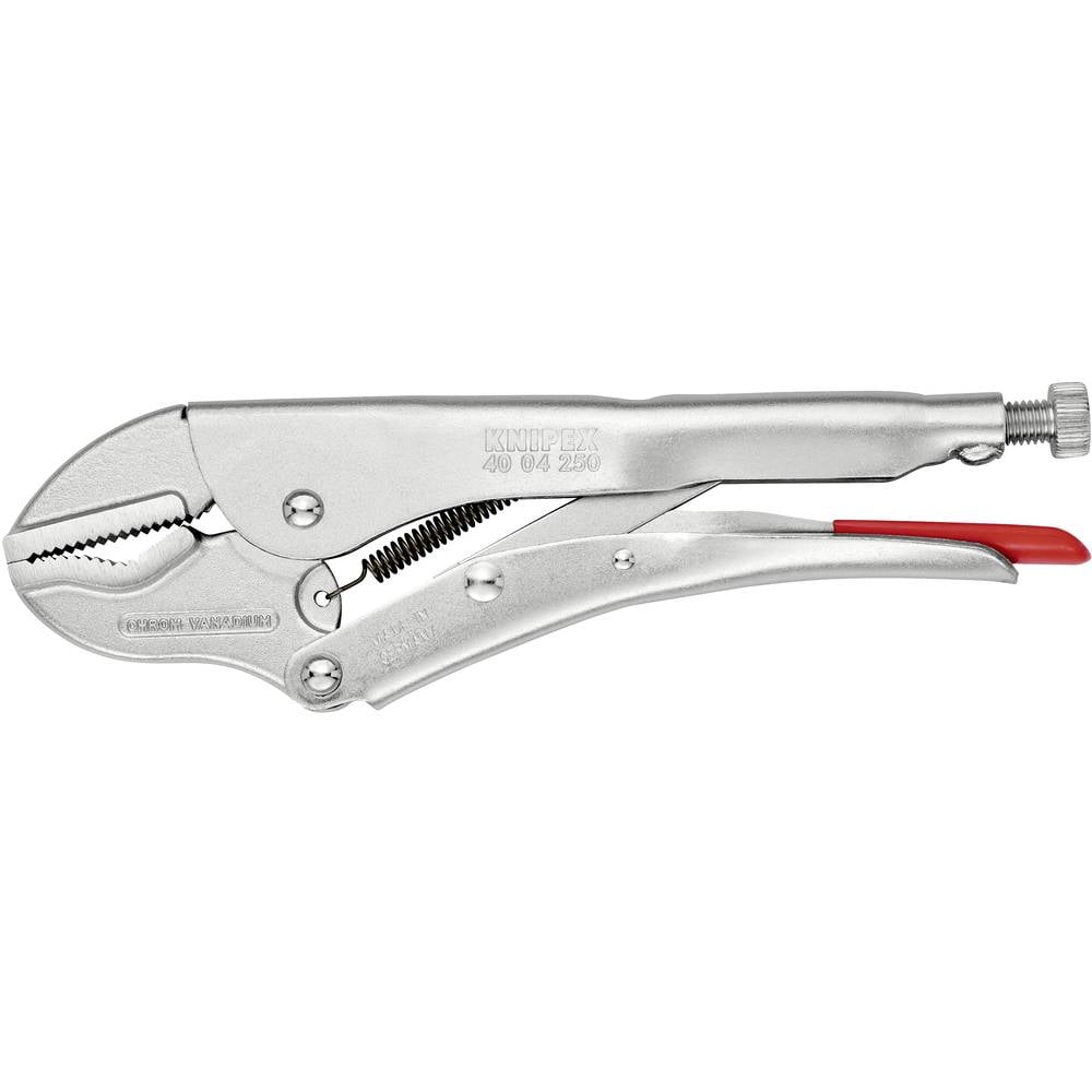 Knipex 40 04 250 kleště samosvorné rovný s prizmatickou drážkou 0 - 35 mm 250 mm