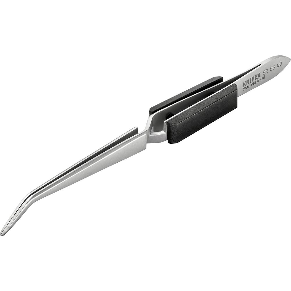 Knipex 92 95 90 pinzeta, špičatá, úzká, zahnutá 45°, 162 mm