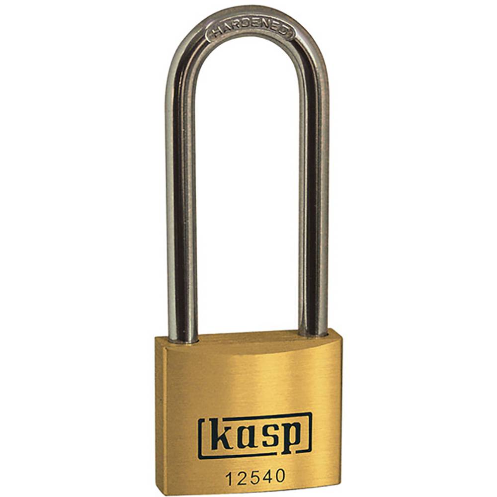 Kasp K12540L63A1 visací zámek 40 mm zámky se stejným klíčem zlatožlutá na klíč