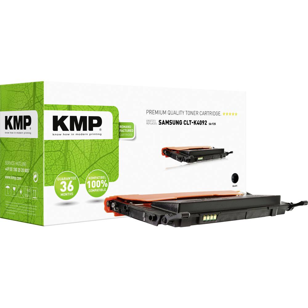 KMP náplň do tiskárny náhradní Samsung CLT-K4092 kompatibilní černá 1500 Seiten SA-T25
