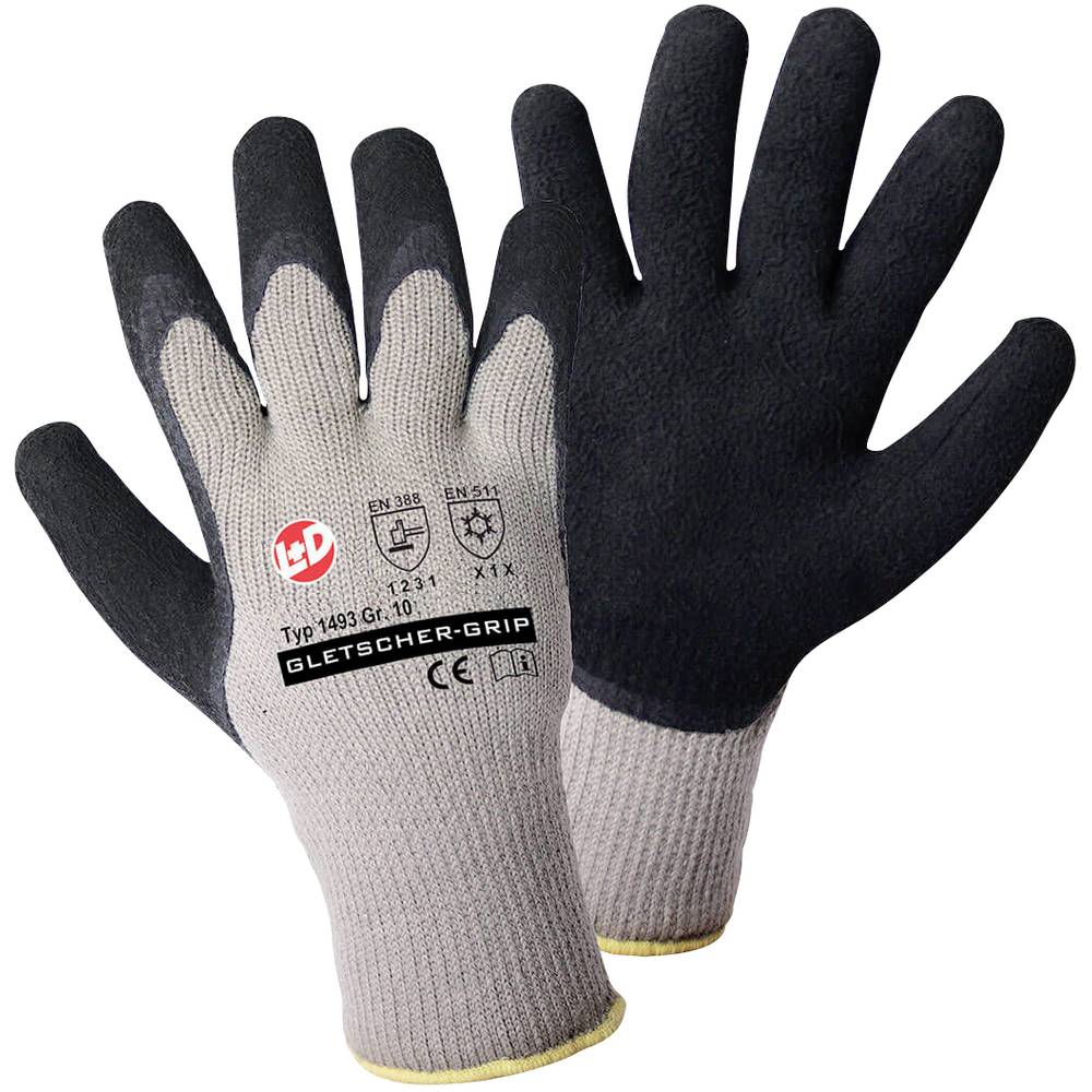 L+D Griffy GLETSCHER-GRIP 1493-10 Polyakryl pracovní rukavice Velikost rukavic: 10, XL CAT II 1 pár