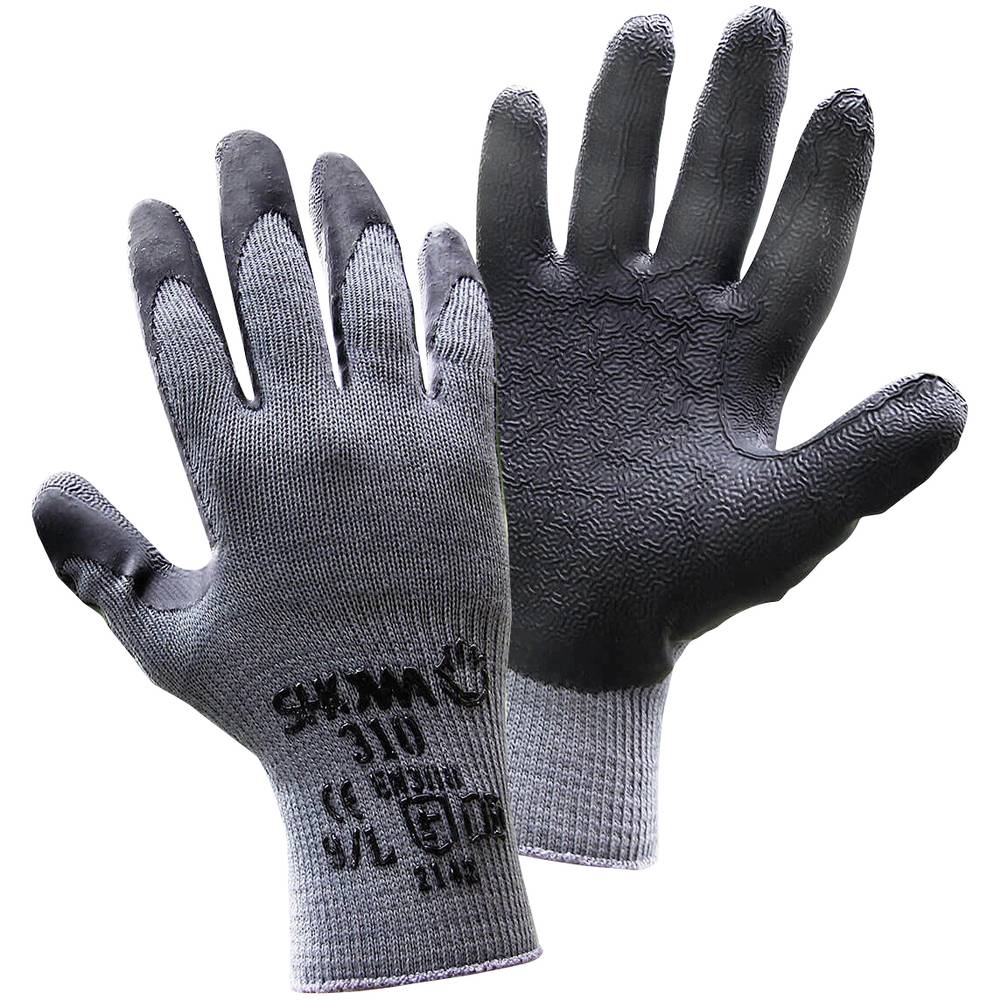 Showa Grip Black 14905-10 bavlna, polyester pracovní rukavice Velikost rukavic: 10, XL EN 388 CAT II 1 pár