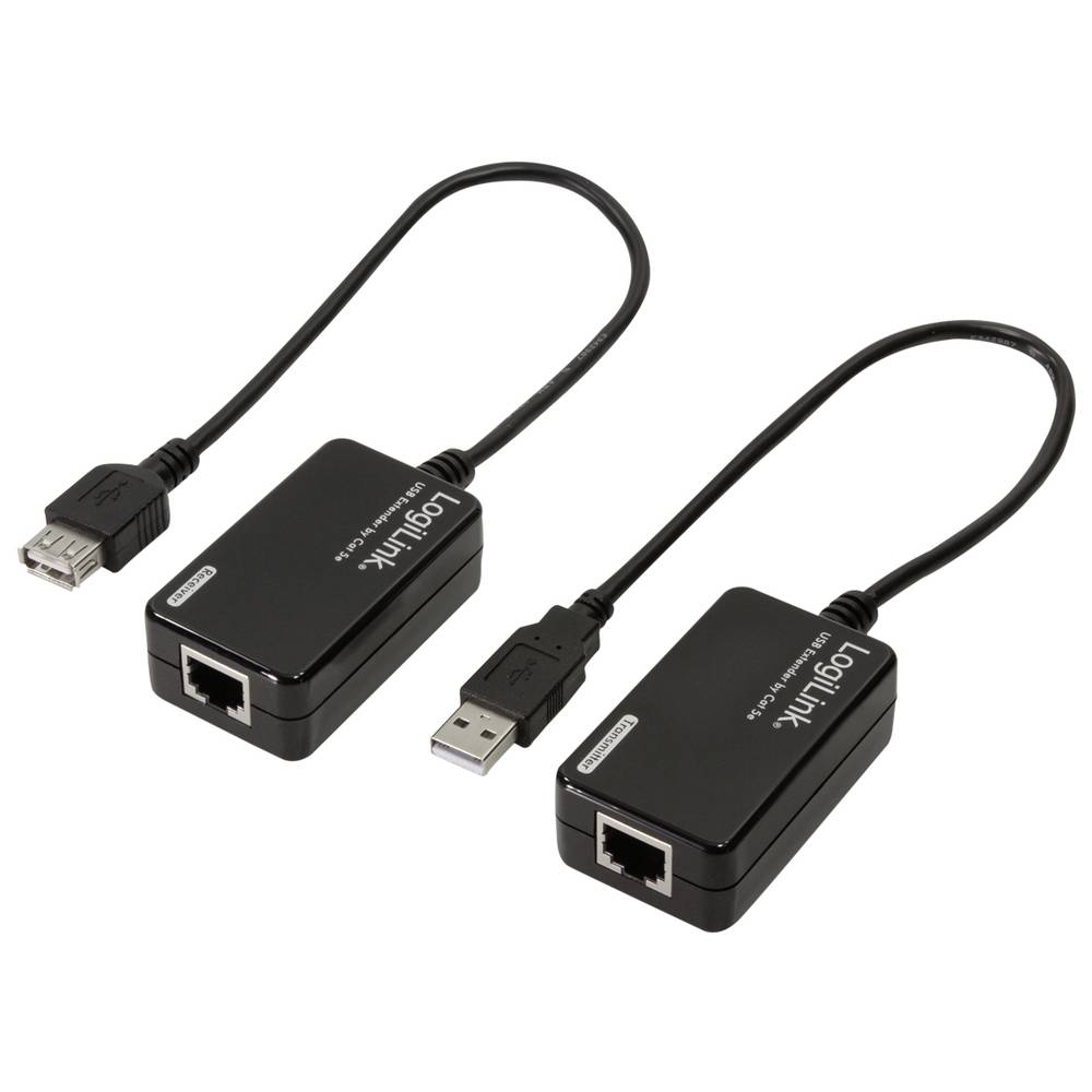 LogiLink UA0021D USB 1.1 extender (prodloužení) přes síťový kabel RJ45 60 m