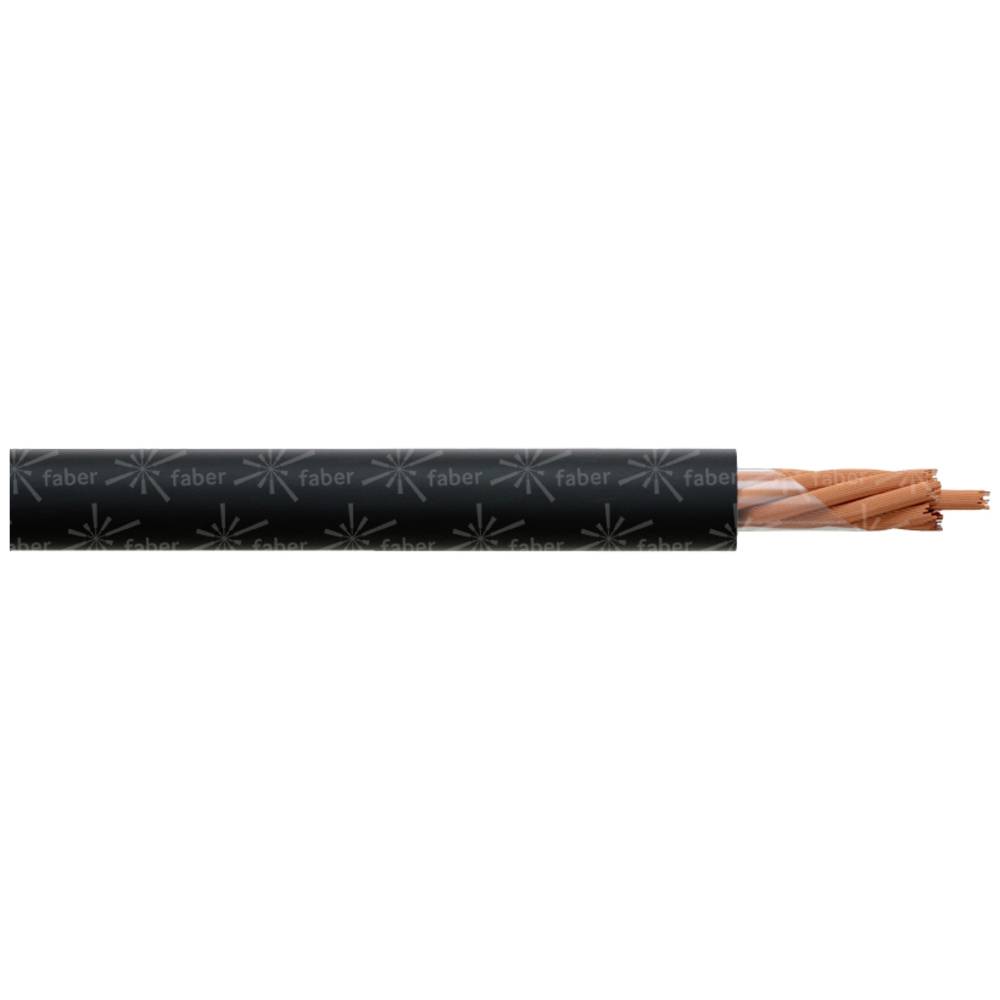 Faber Kabel 060008 kabel pro svařování H01N2-D 1 x 16 mm² černá metrové zboží