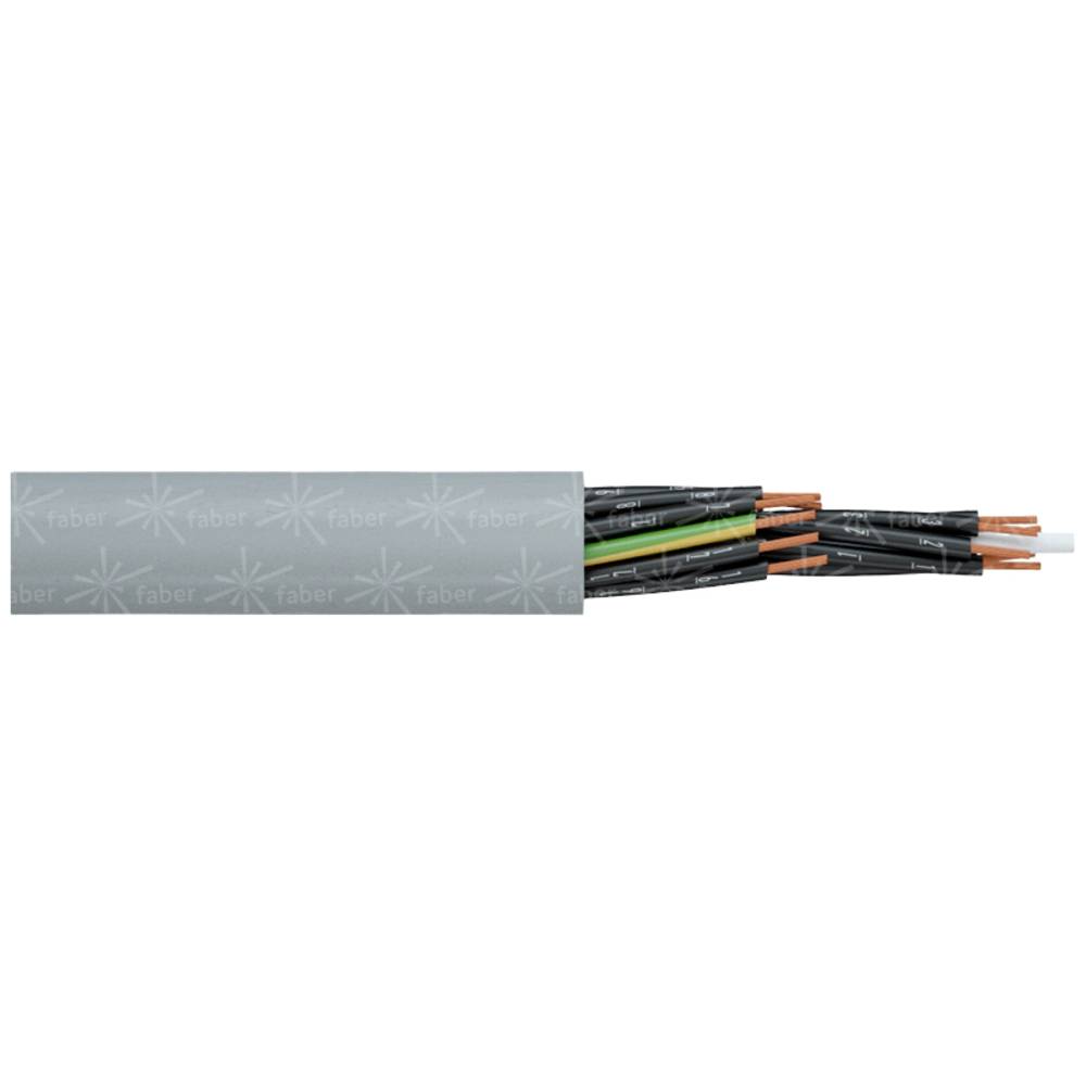 Faber Kabel H05VV5-F řídicí kabel 3 G 2.50 mm² šedá 031540 metrové zboží
