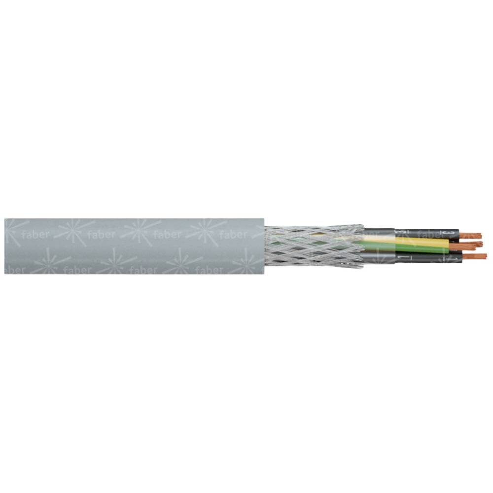 Faber Kabel HSLCH-JZ řídicí kabel 3 x 1 mm² šedá 032755 metrové zboží